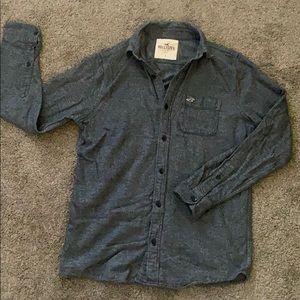 Navy blue button up